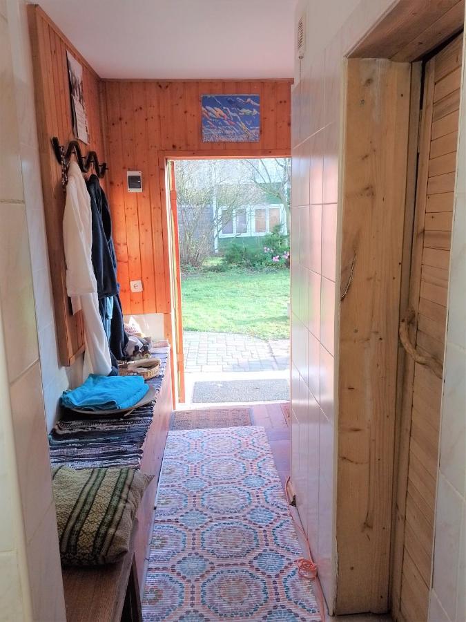 House, Garden & Sauna. Free Parking. Train Stop-200 M. Sea-1 Km. Jūrkalne Екстериор снимка